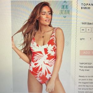 Show Me Your MuMu Topanga Tank One Piece
